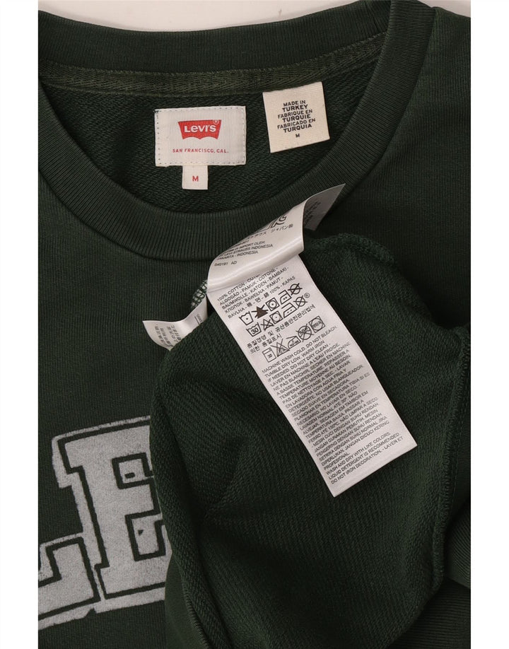 Levi's Sweatshirt Graphic Sweatshirt Homme Vert Moyen Coton