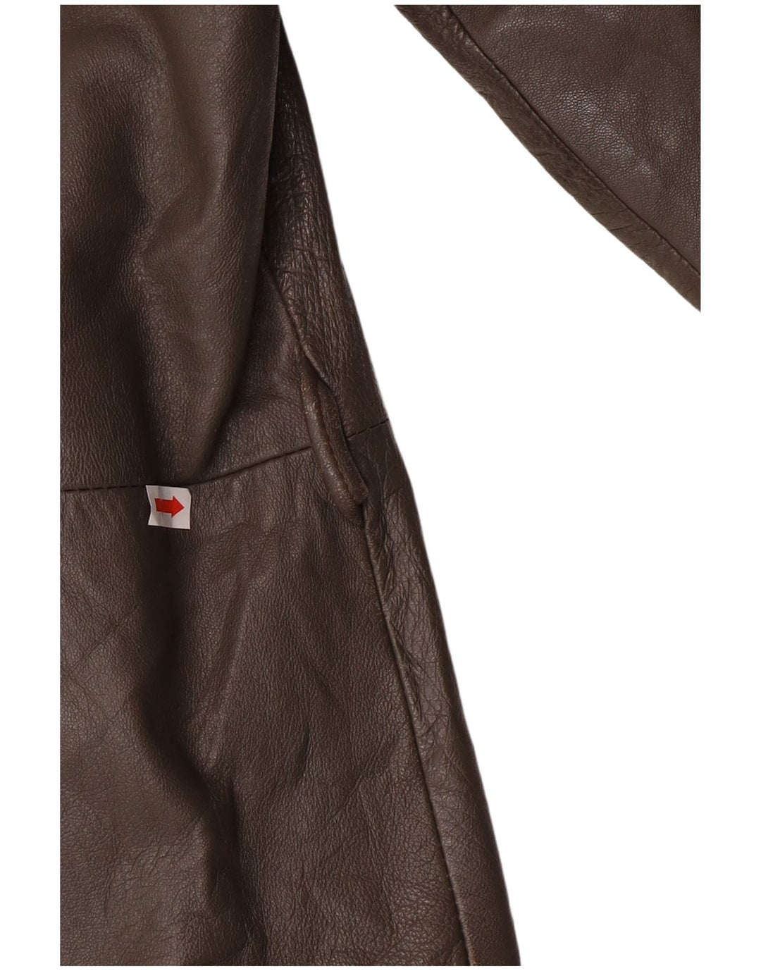 Veste en cuir militaire vintage pour hommes IT 56 3XL Cuir gris