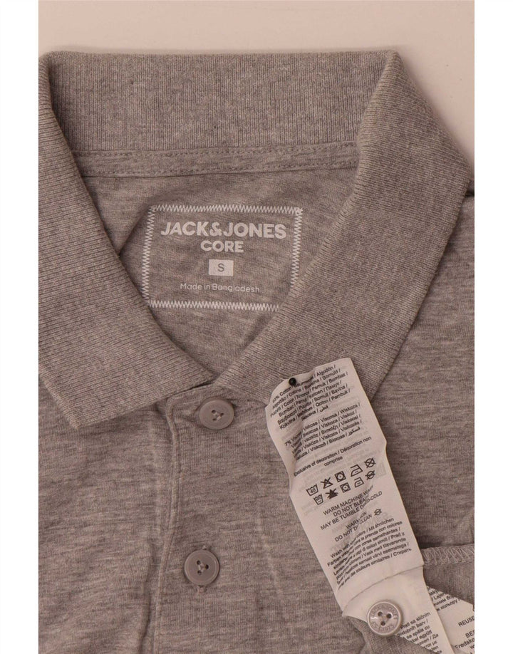 Jack & Jones Polo Homme Petit Gris Coton
