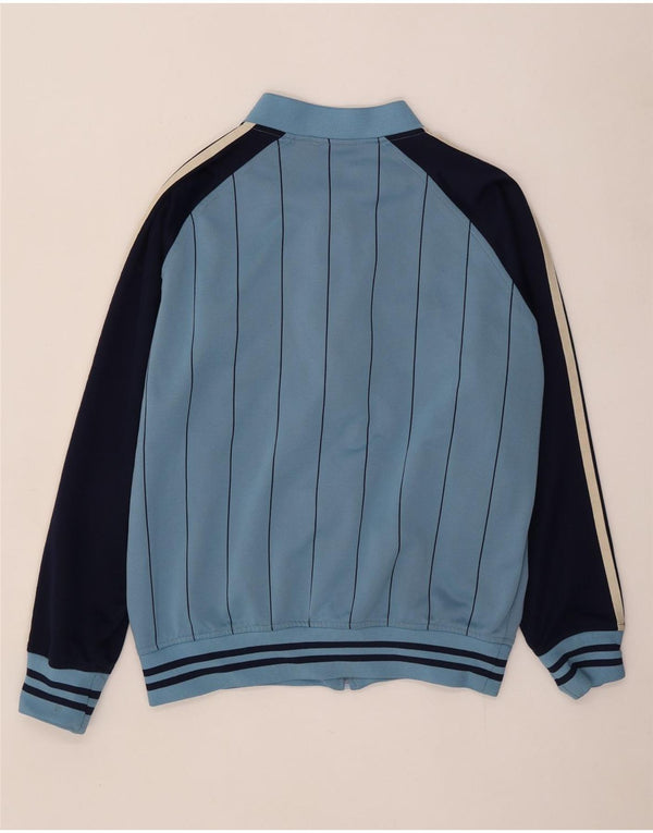 Lotto Veste de survêtement pour homme Large Bleu Colorblock Polyester