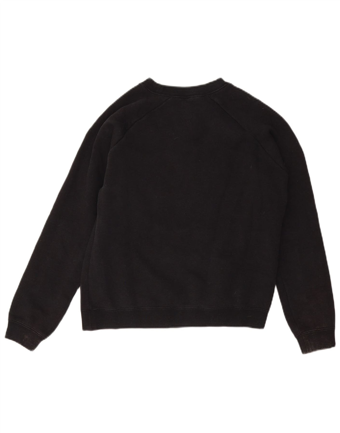 NIKE Sweat-shirt court surdimensionné pour femme UK 10 Petit Noir