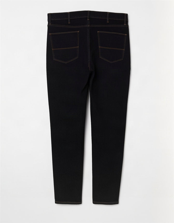 Marks & Spencer Jean Slim Homme W36 L29 Bleu Marine Coton