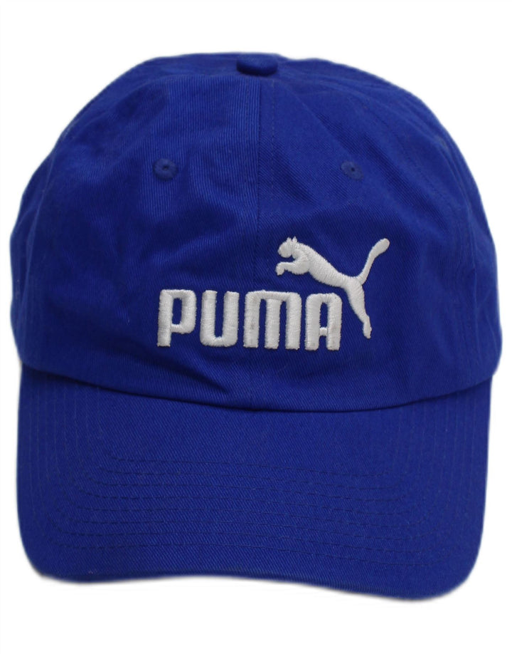 Puma Casquette de baseball graphique pour garçon Taille unique Bleu Coton