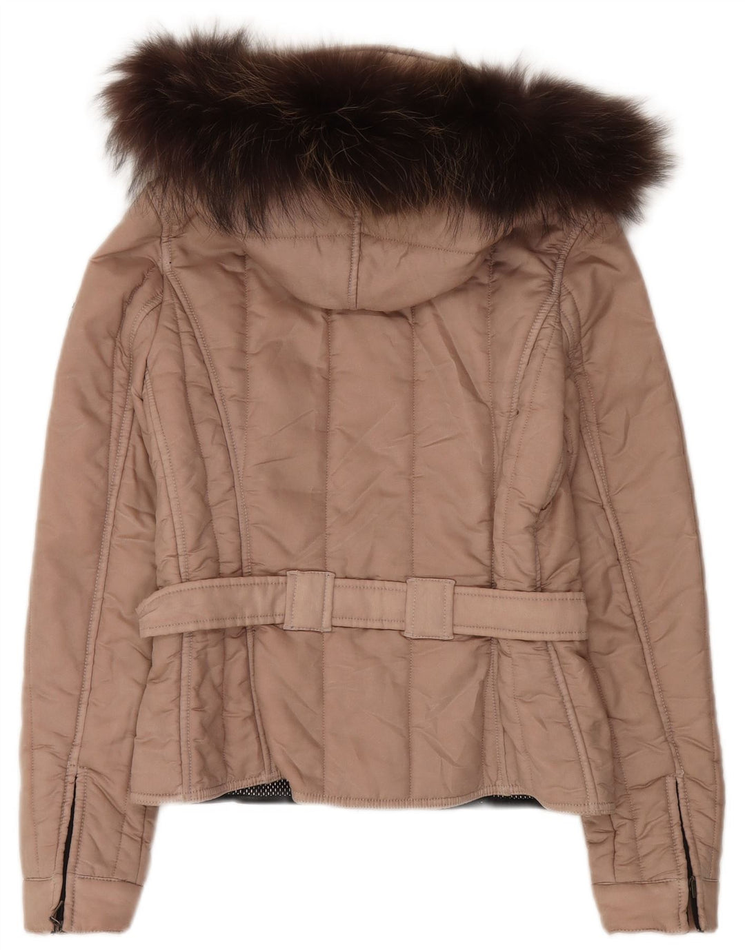 Refrigiwear Veste matelassée à capuche pour femme UK 10 Small Beige Polyamide