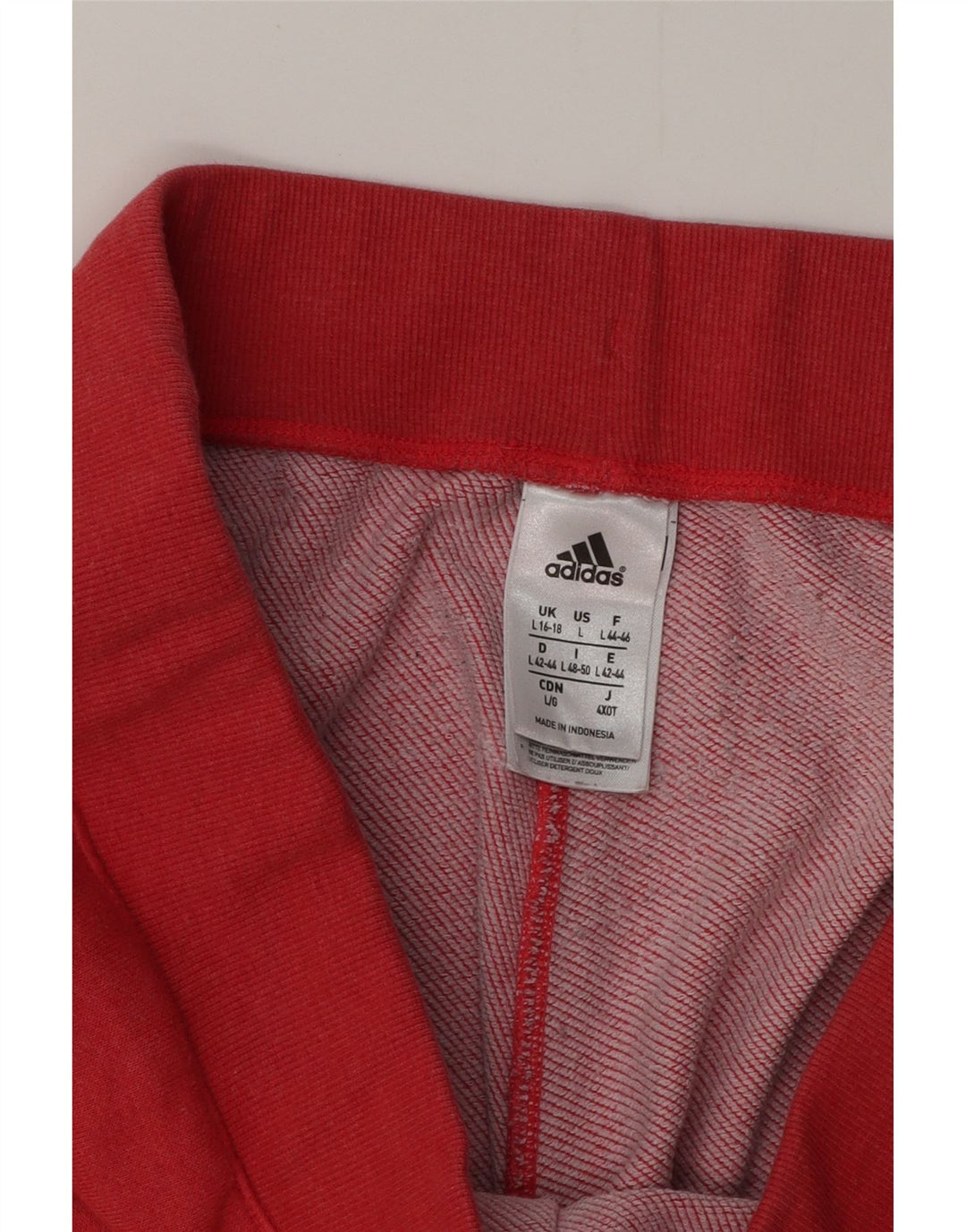 ADIDAS Pantalon de survêtement Climalite pour femme UK 16/18 Large Rouge