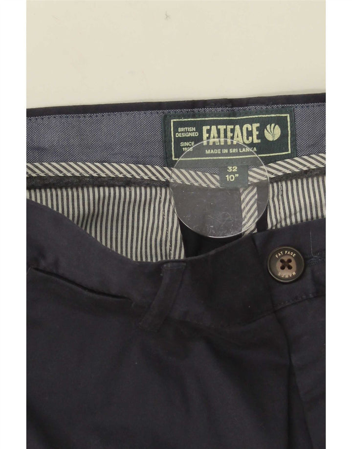 Fat Face Short Chino Homme W32 Bleu Marine Moyen Coton