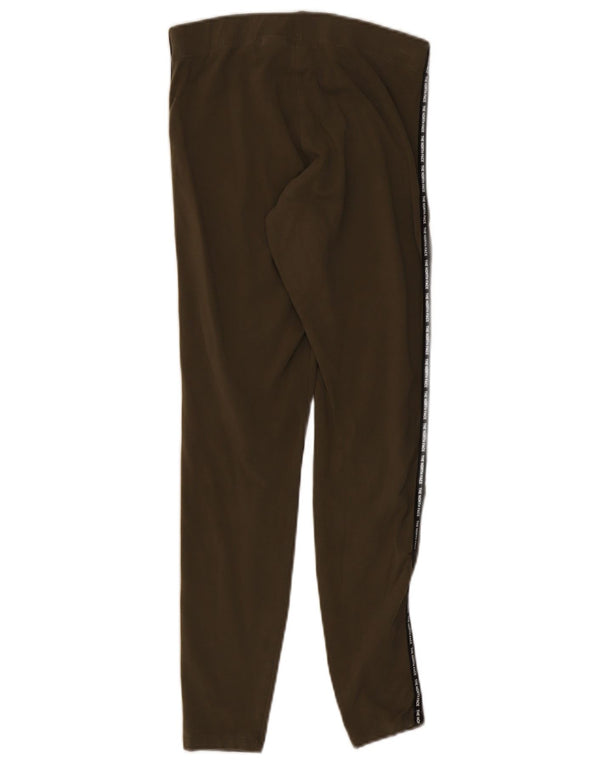 The North Face Leggings graphiques pour femmes UK 8 petit coton colour block kaki
