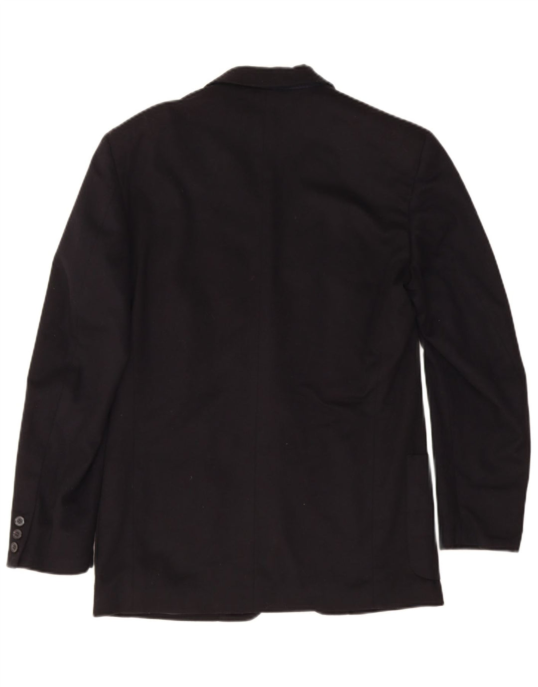 Trussardi Jeans Veste Blazer 2 Boutons Homme IT 46 Small Noir