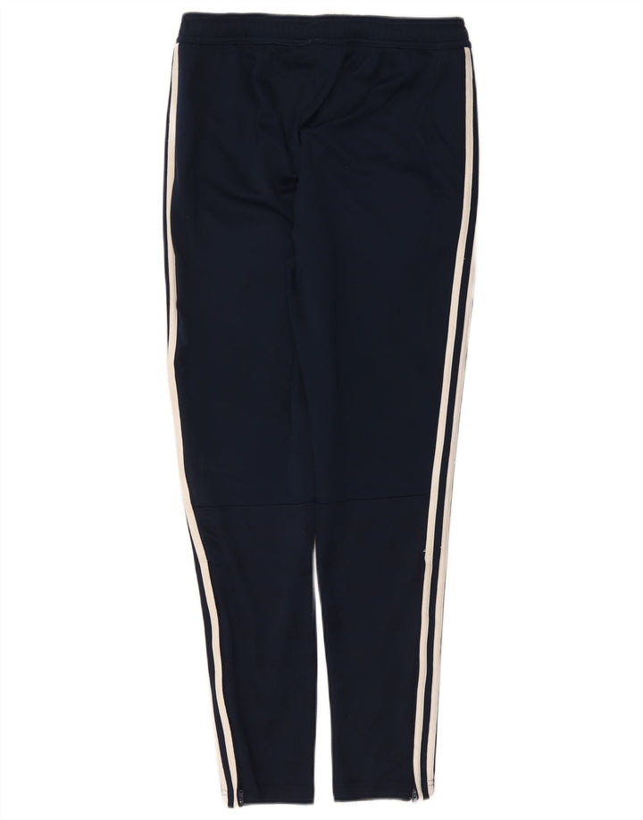 ADIDAS Pantalon de survêtement graphique pour hommes, petit, bleu marine, polyester