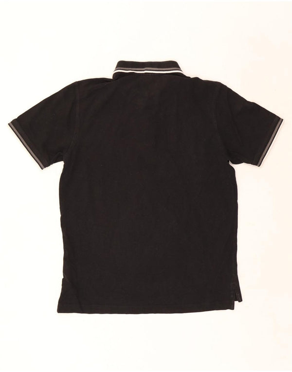 Pierre Cardin Polo Regular Fit Homme Coton Rayé Noir Moyen