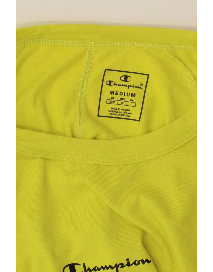 Champion T-Shirt Homme Vert Moyen Colourblock