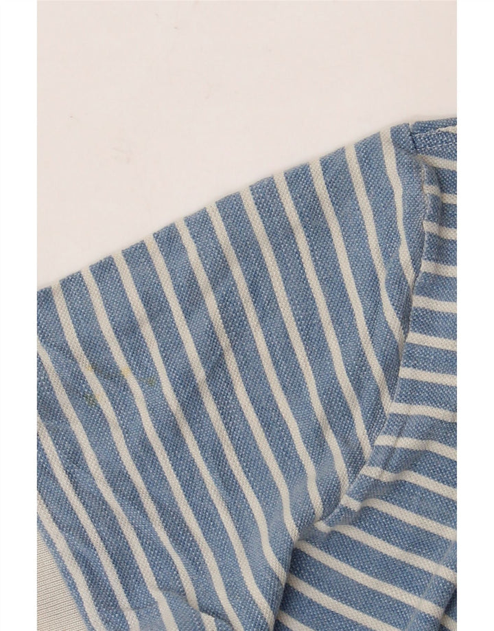 Fred Perry Polo Homme Bleu Moyen Rayé Coton
