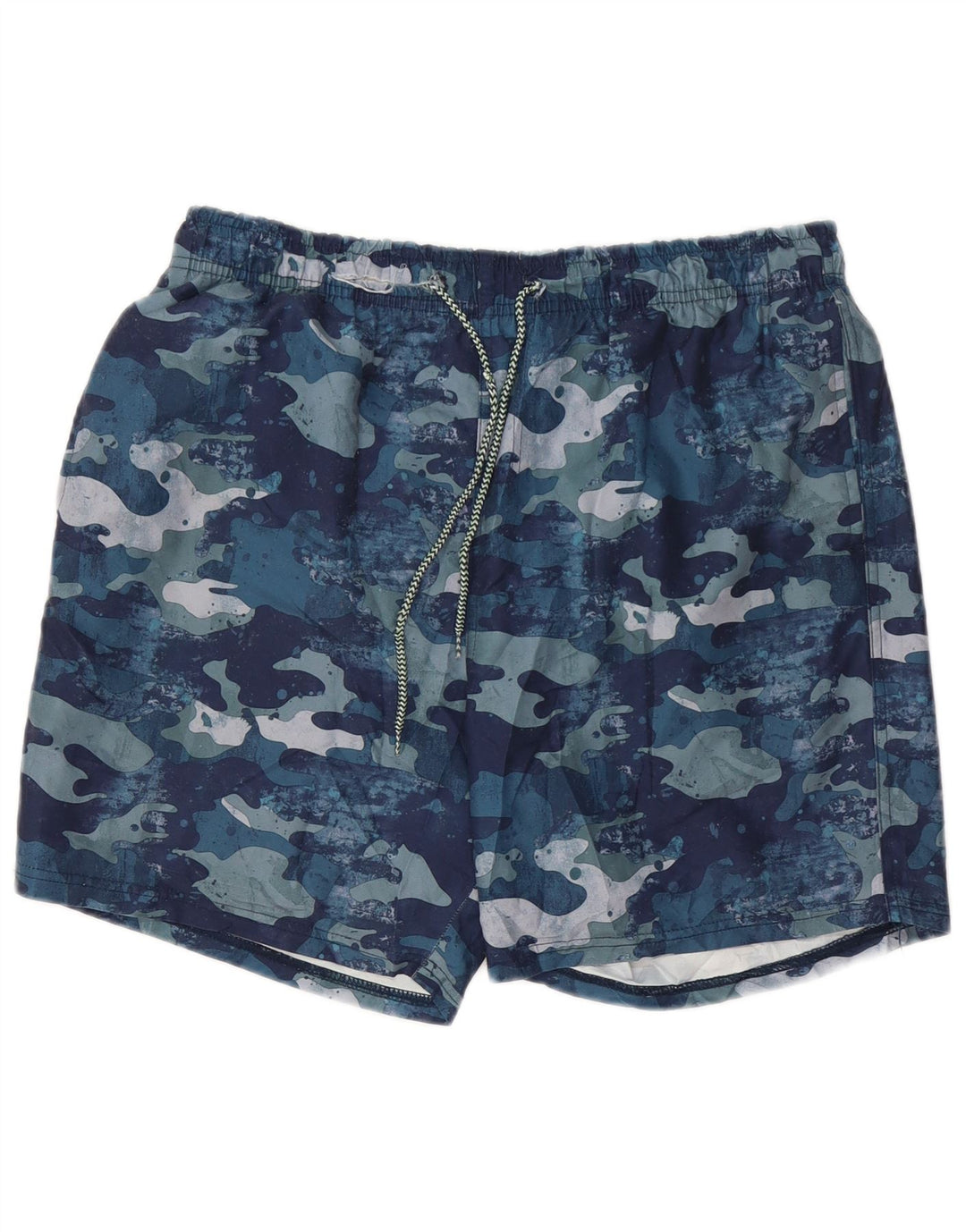 Mountain Warehouse Short de bain pour homme en polyester camouflage bleu Taille L