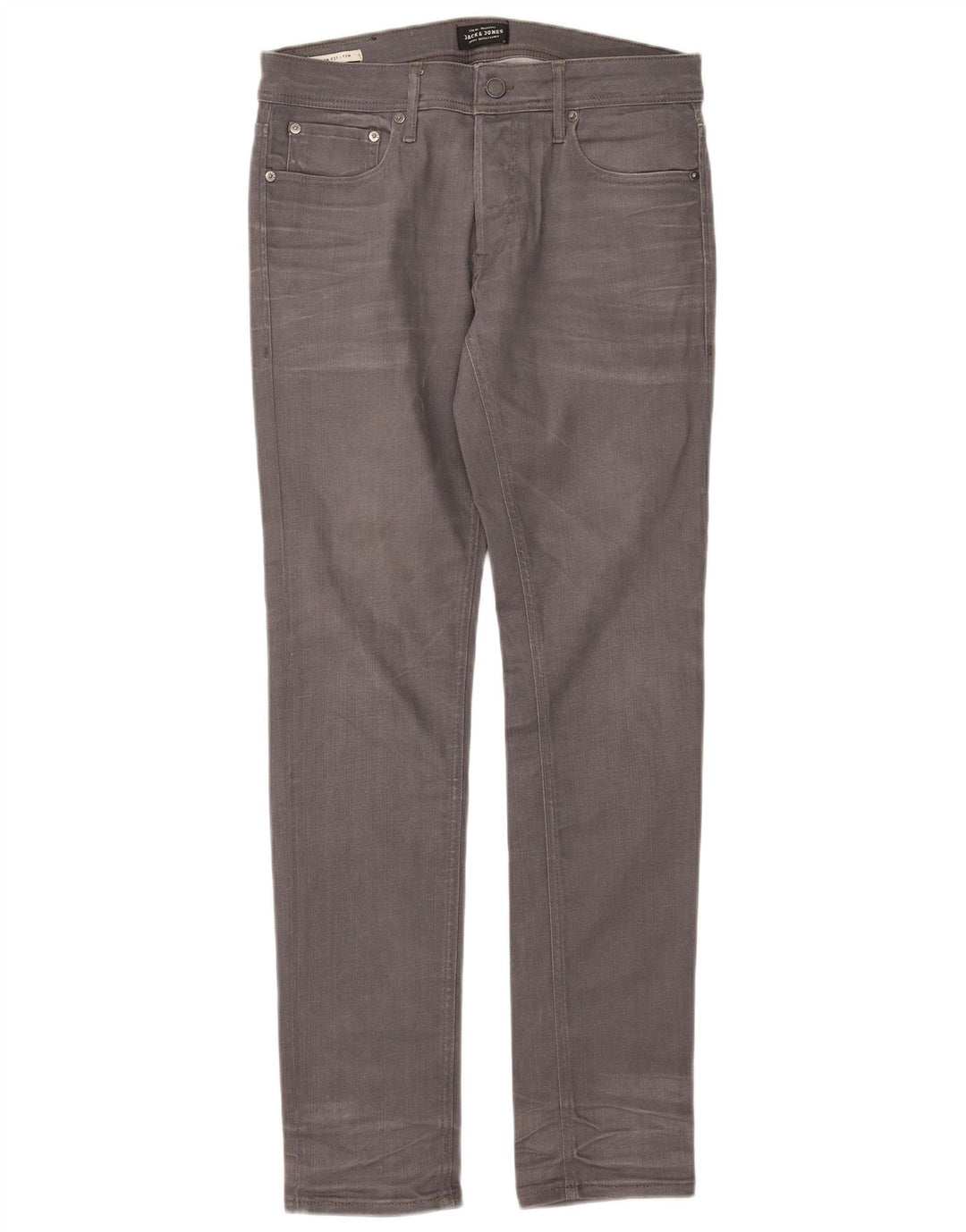 Jack & Jones Jean Slim Tim W31 L32 Homme Gris Coton