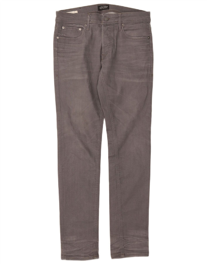 Jack & Jones Jean Slim Tim W31 L32 Homme Gris Coton