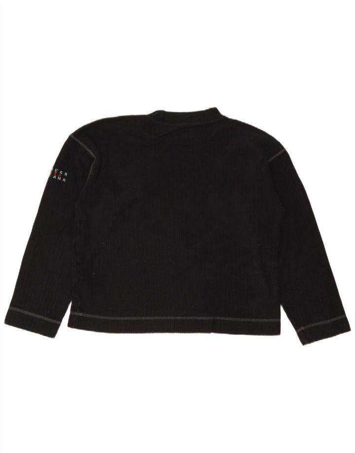 Guess Haut à manches longues pour femme UK 44 Coton noir moyen