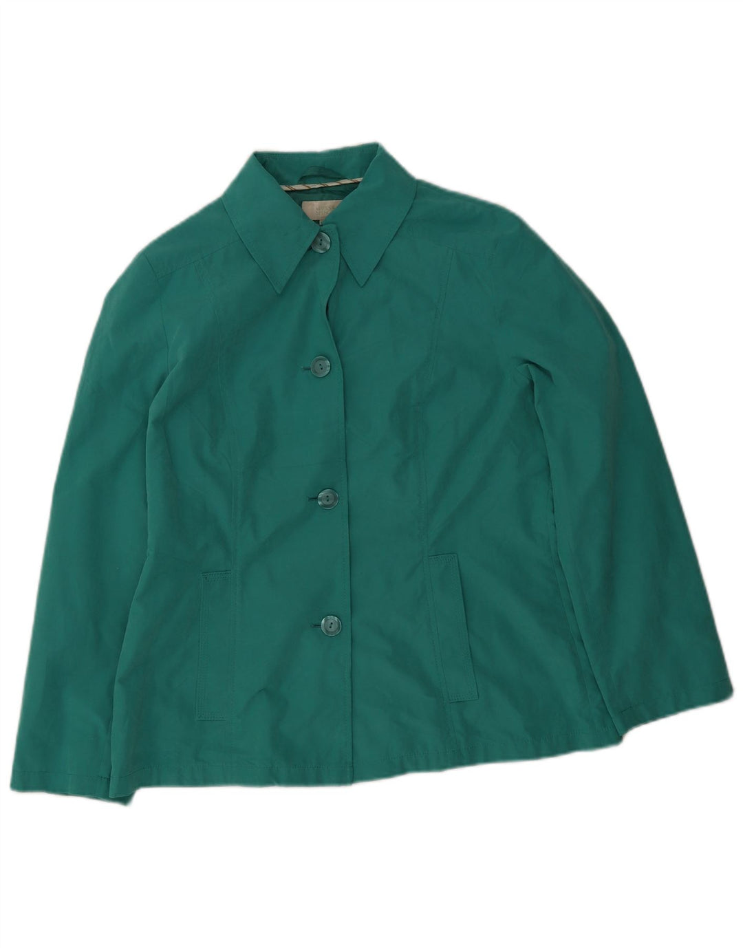 Marks & Spencer Veste Bomber Femme UK 14 Polyester Vert Moyen