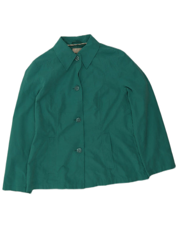 Marks & Spencer Veste Bomber Femme UK 14 Polyester Vert Moyen