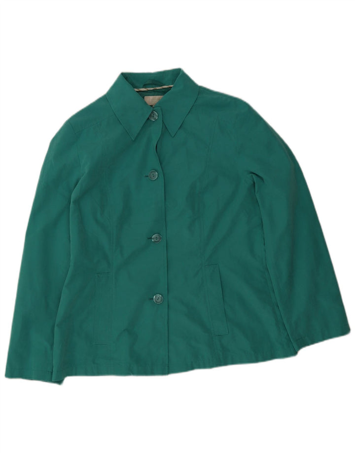 Marks & Spencer Veste Bomber Femme UK 14 Polyester Vert Moyen