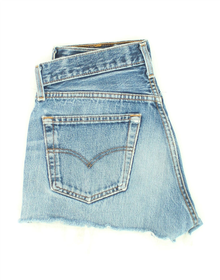 LEVI'S Short en jean vintage femme W31 coton bleu moyen