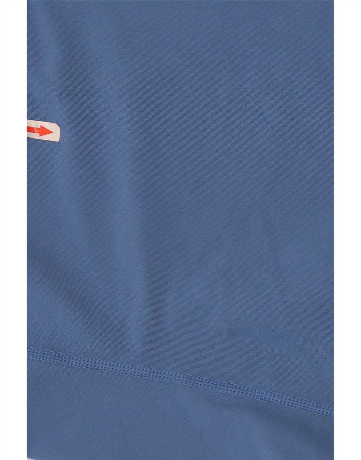 Nike Débardeur graphique pour femme UK 8 Small Bleu Colorblock Polyester