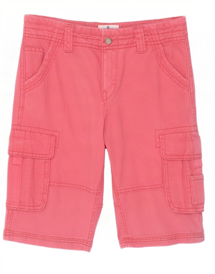Short Cargo Fat Face Garçon 10-11 ans W25 Rose Coton