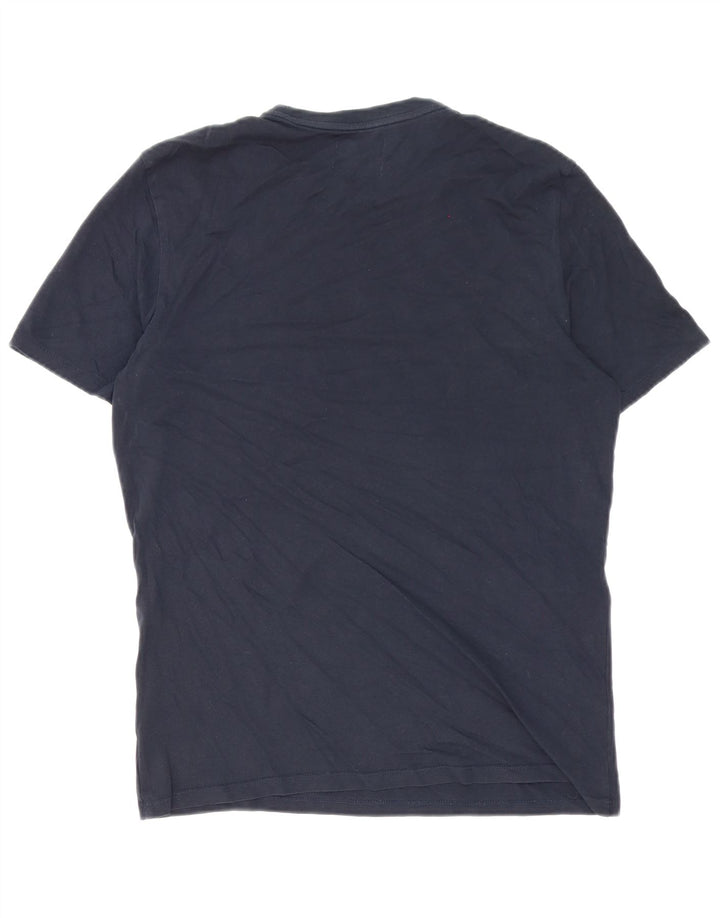 Calvin Klein T-Shirt Homme Haut Petit Bleu Marine Coton