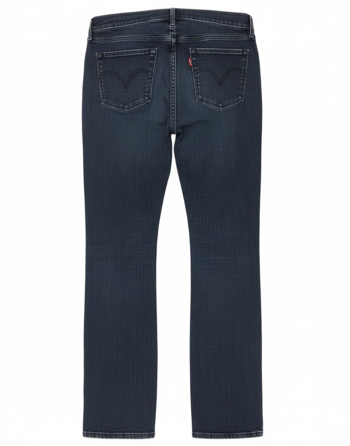 Levi's Jean Droit 505 Femme W31 L32 Bleu Marine Coton