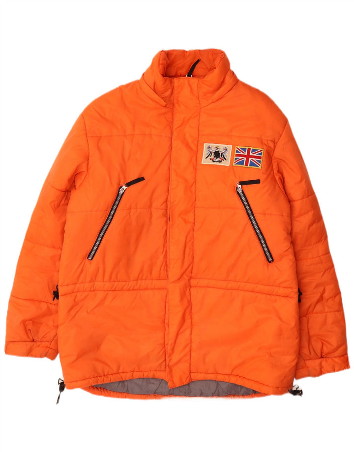Explorer Veste de ski graphique pour homme UK 40 Large Orange