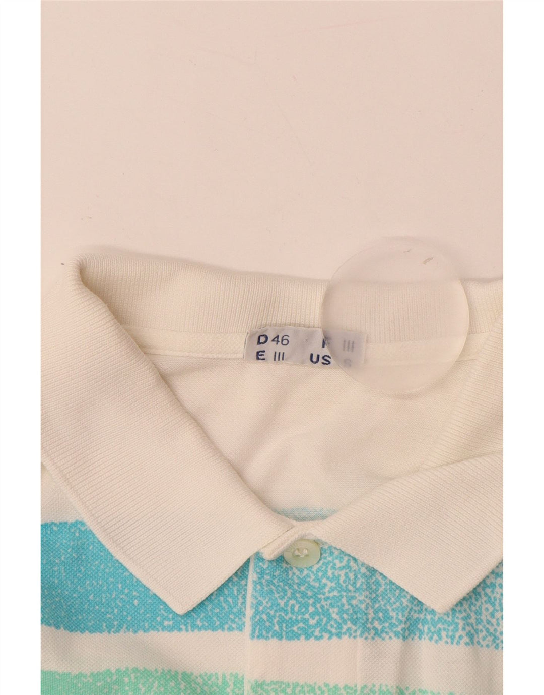 SERGIO TACCHINI Polo Homme Petit Blanc Rayé Coton