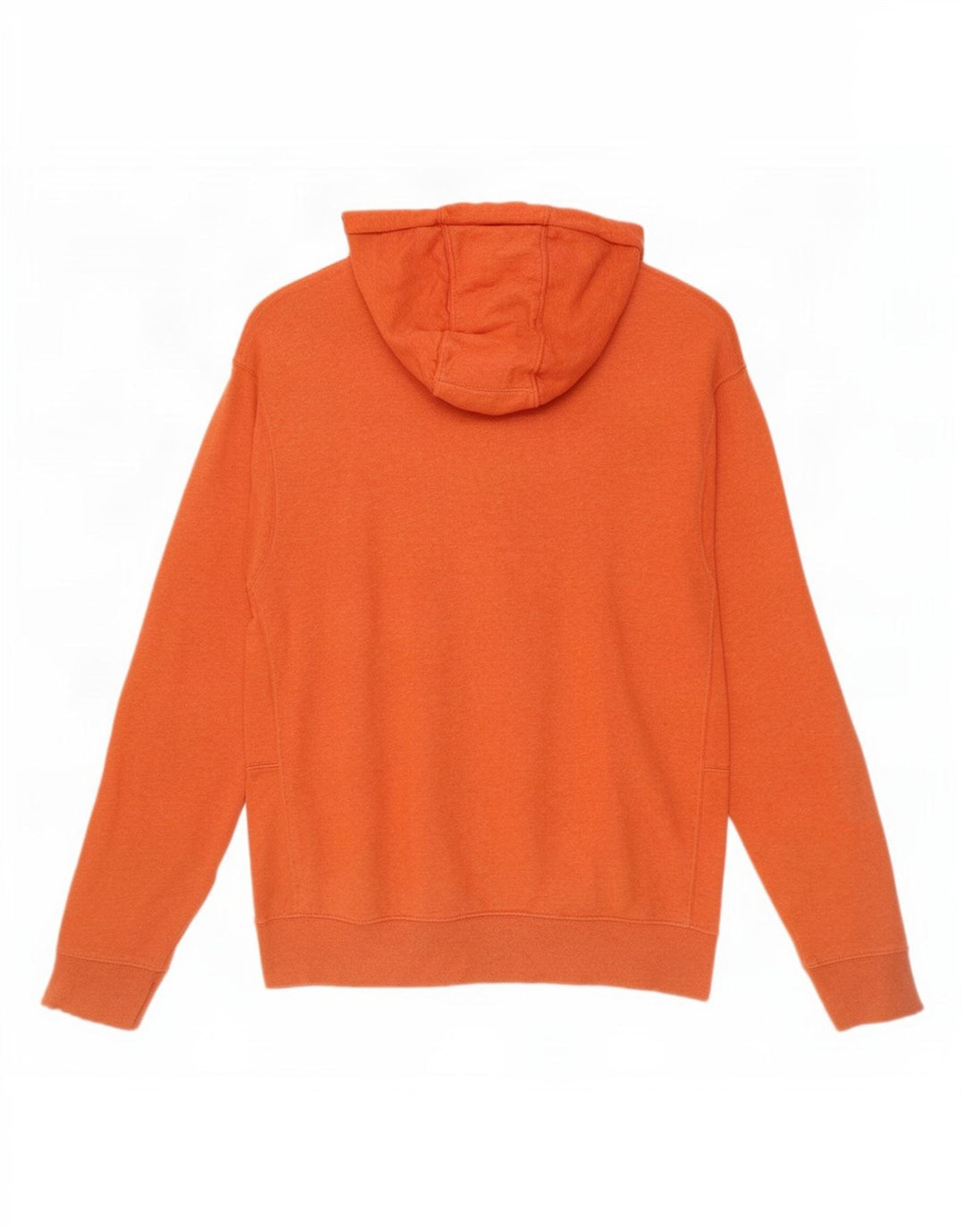 Nike Pull à capuche pour homme Petit coton orange