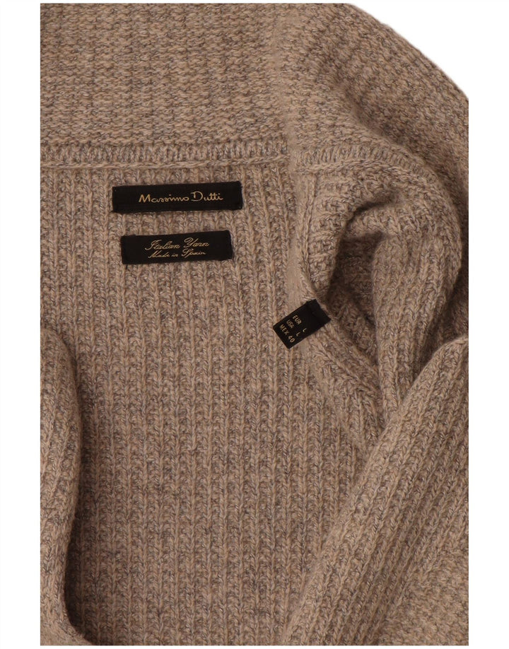 Massimo Dutti Pull Cardigan Homme Grand Gris