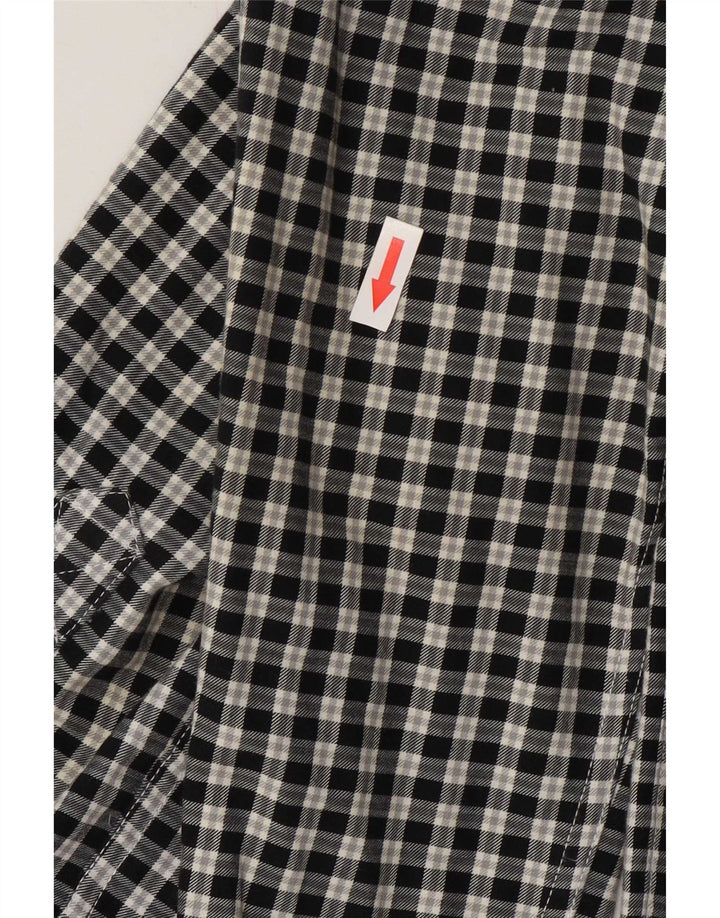 Superdry Chemise Flanelle Homme Noir Moyen Vichy Coton