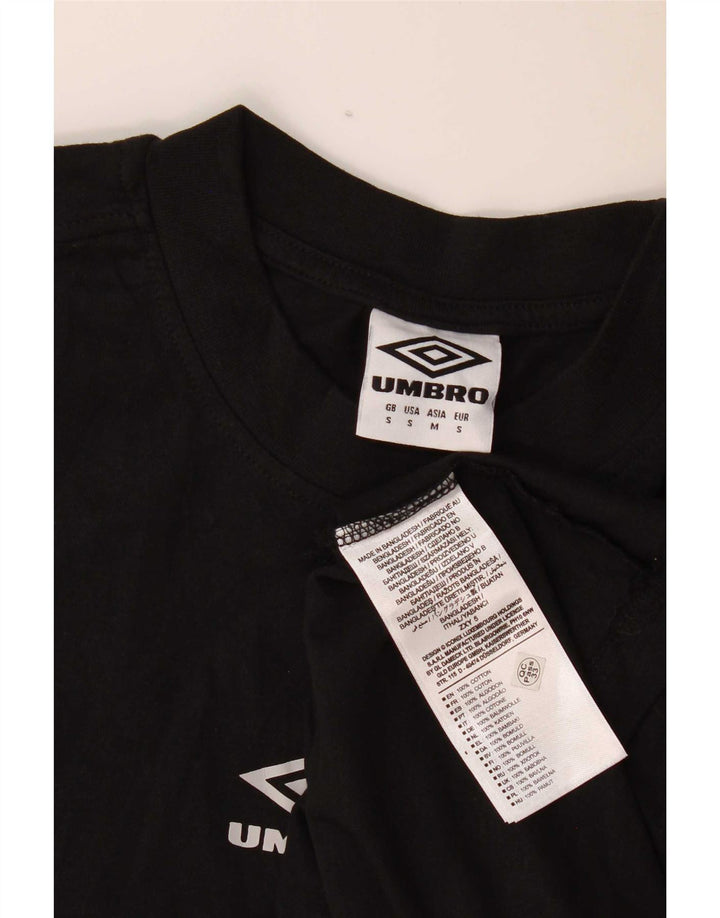 Umbro T-Shirt Graphique Homme Petit Noir Coton