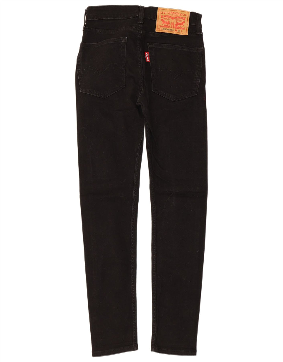 LEVI'S Jean Skinny 519 Hi-Ball Homme Noir Coton W28 L29