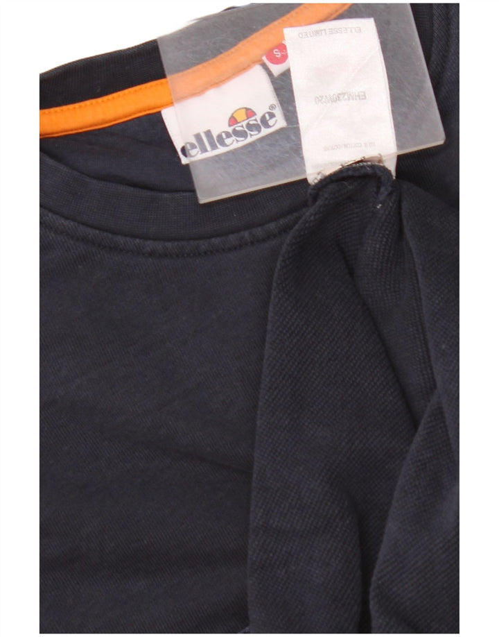 ELLESSE Sweat-Shirt Homme Petit Bleu Marine Colorblock Polyester