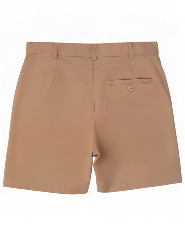 Dockers Short chino taille haute pour femme US 16 2XL W32 Coton beige