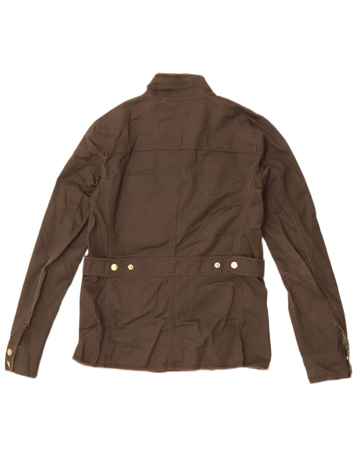 J. Crew Veste utilitaire pour femme UK 2 2XS Coton kaki