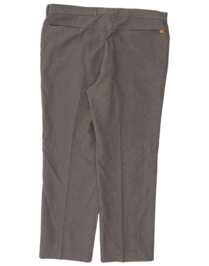 FARAH Pantalon décontracté droit pour homme W40 L30 Gris