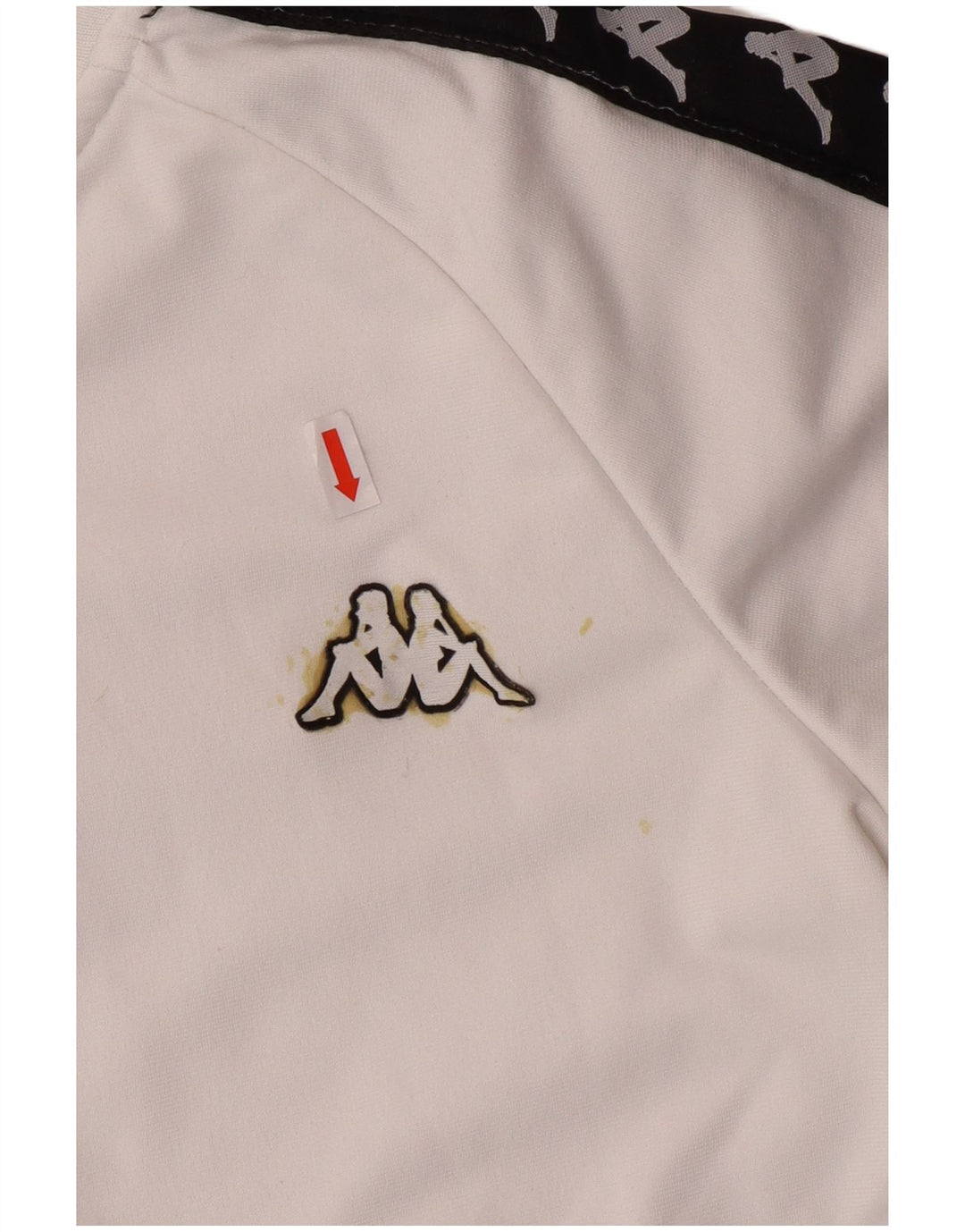 KAPPA Veste de Survêtement Graphique Fille 11-12 Ans Petit Blanc