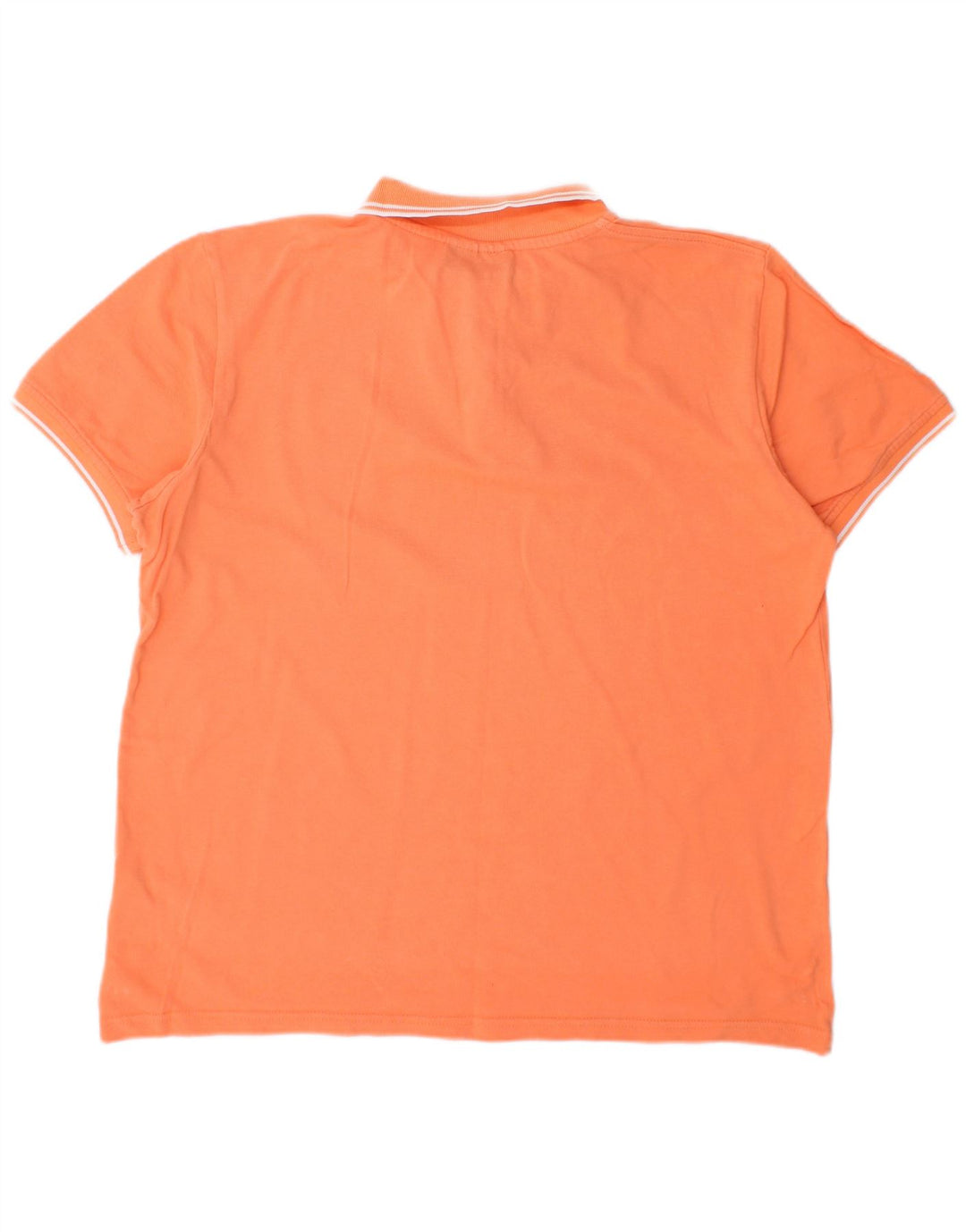 Kappa Polo Homme Large Orange Coton