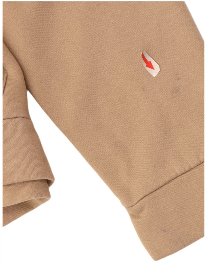 Adidas Pull à capuche pour homme en coton beige moyen