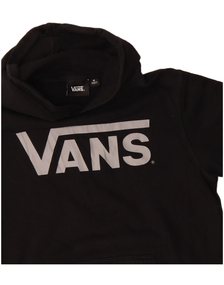 VANS Pull à capuche graphique pour femme UK 12 en coton noir moyen