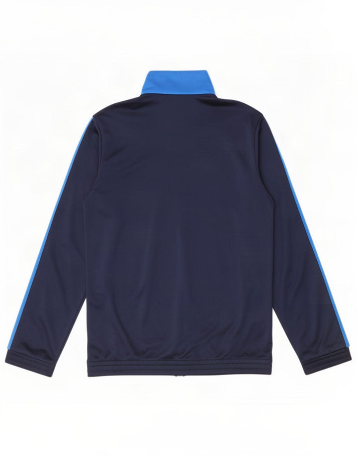 Adidas Veste de survêtement pour homme UK 38/40 Bleu marine moyen Polyester