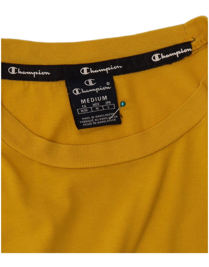 Champion T-Shirt Graphique Homme Jaune Moyen