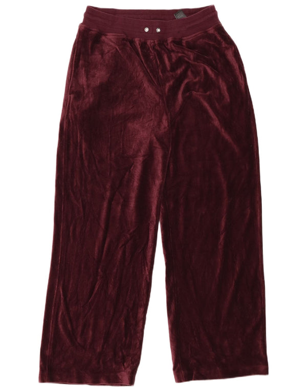 Marks & Spencer Pantalon de survêtement en velours pour femme UK 14 Large W34 L28 Marron