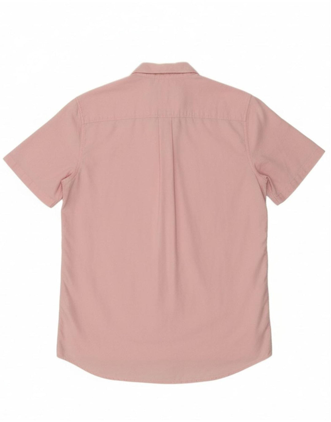 SUPERDRY Mens Regular Fit Short Sleeve Shirt Small Pink Cotton