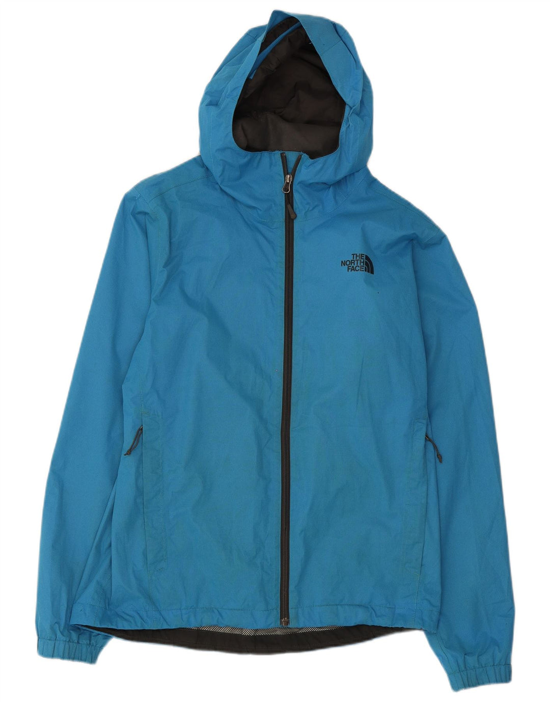 The North Face Veste de pluie à capuche pour homme UK 38 Bleu moyen Polyester