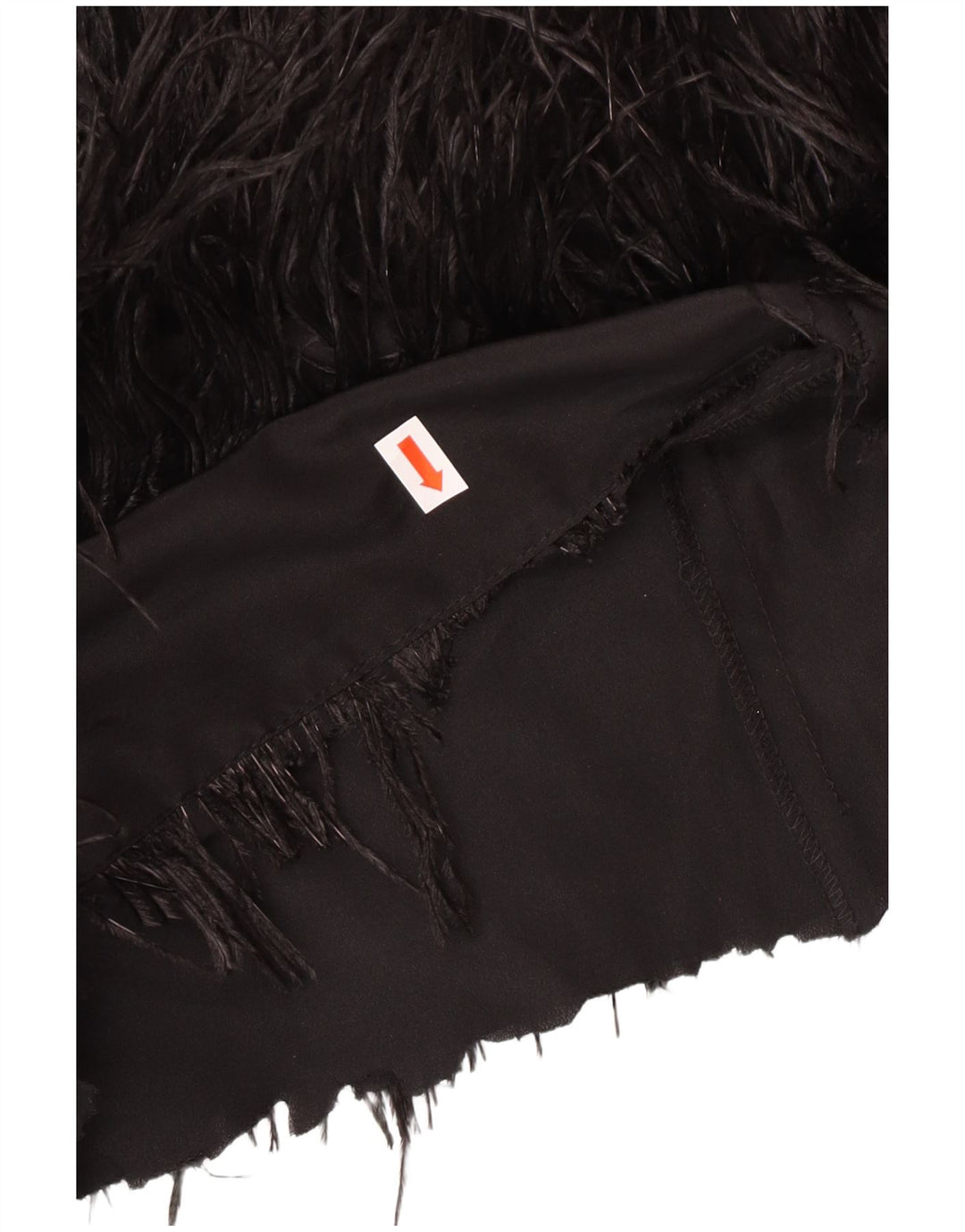 Warehouse Robe Charleston sans manches pour femme UK 10 Petit Noir Polyester