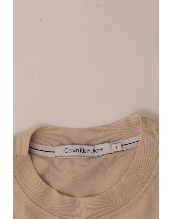 Calvin Klein Jeans T-Shirt Homme Petit Beige